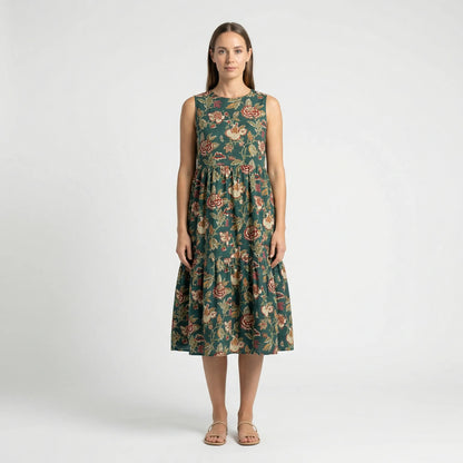 Sleeveless Midi Dress - Larissa