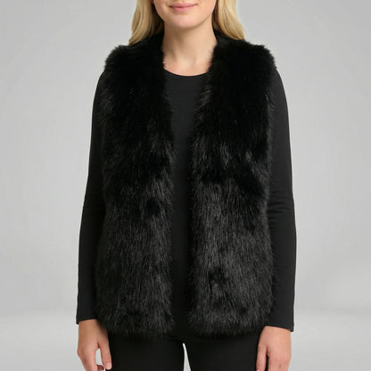 Sleeveless Textured Gilet - Elaine