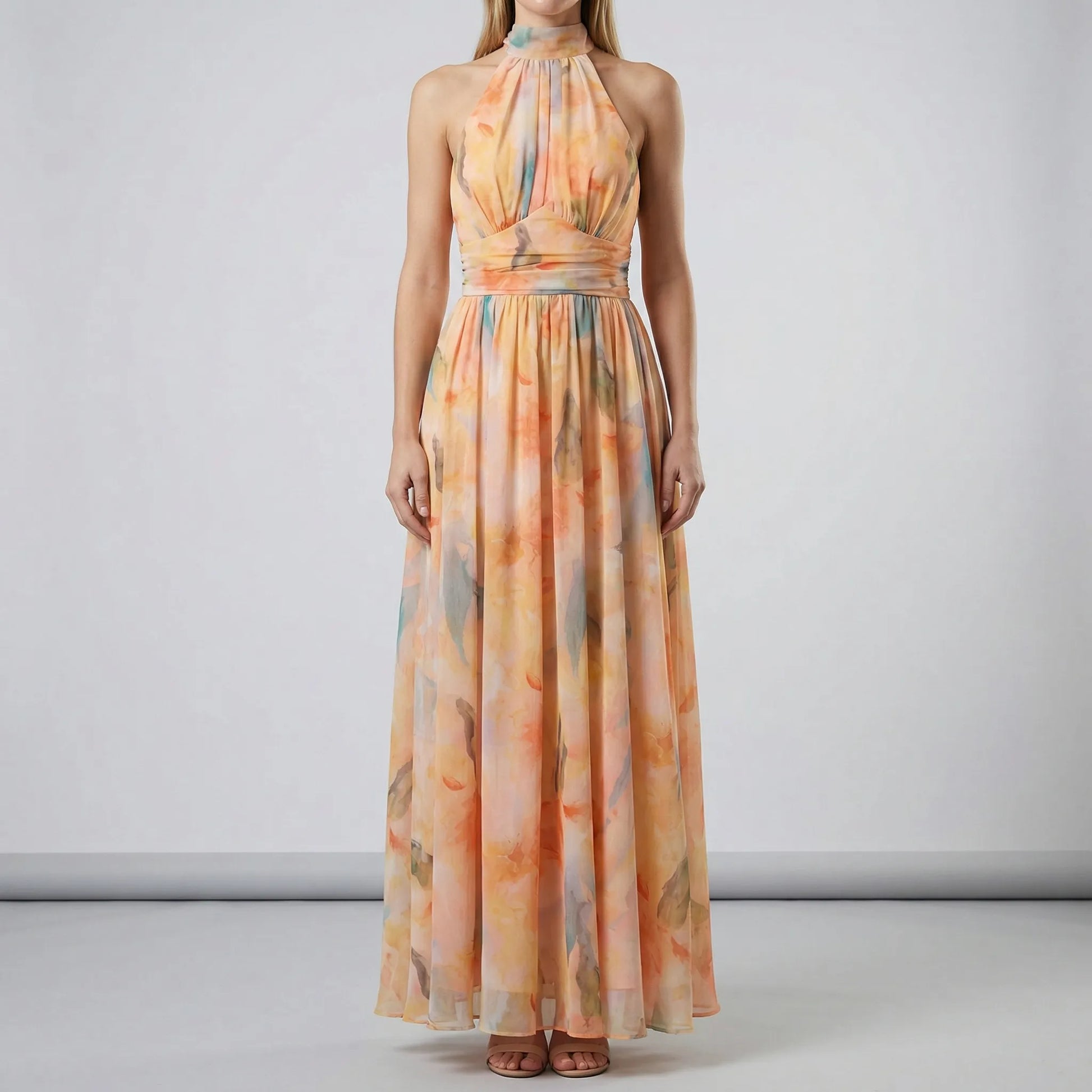 Sleeveless Tie-Back Dress - Magdalena