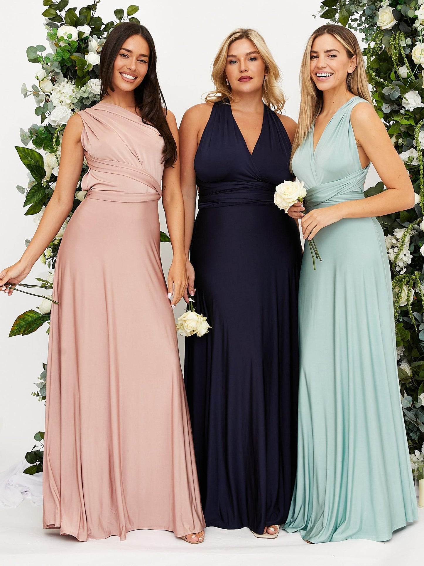 Sleeveless Wrap-Style Maxi Dress - Vickie