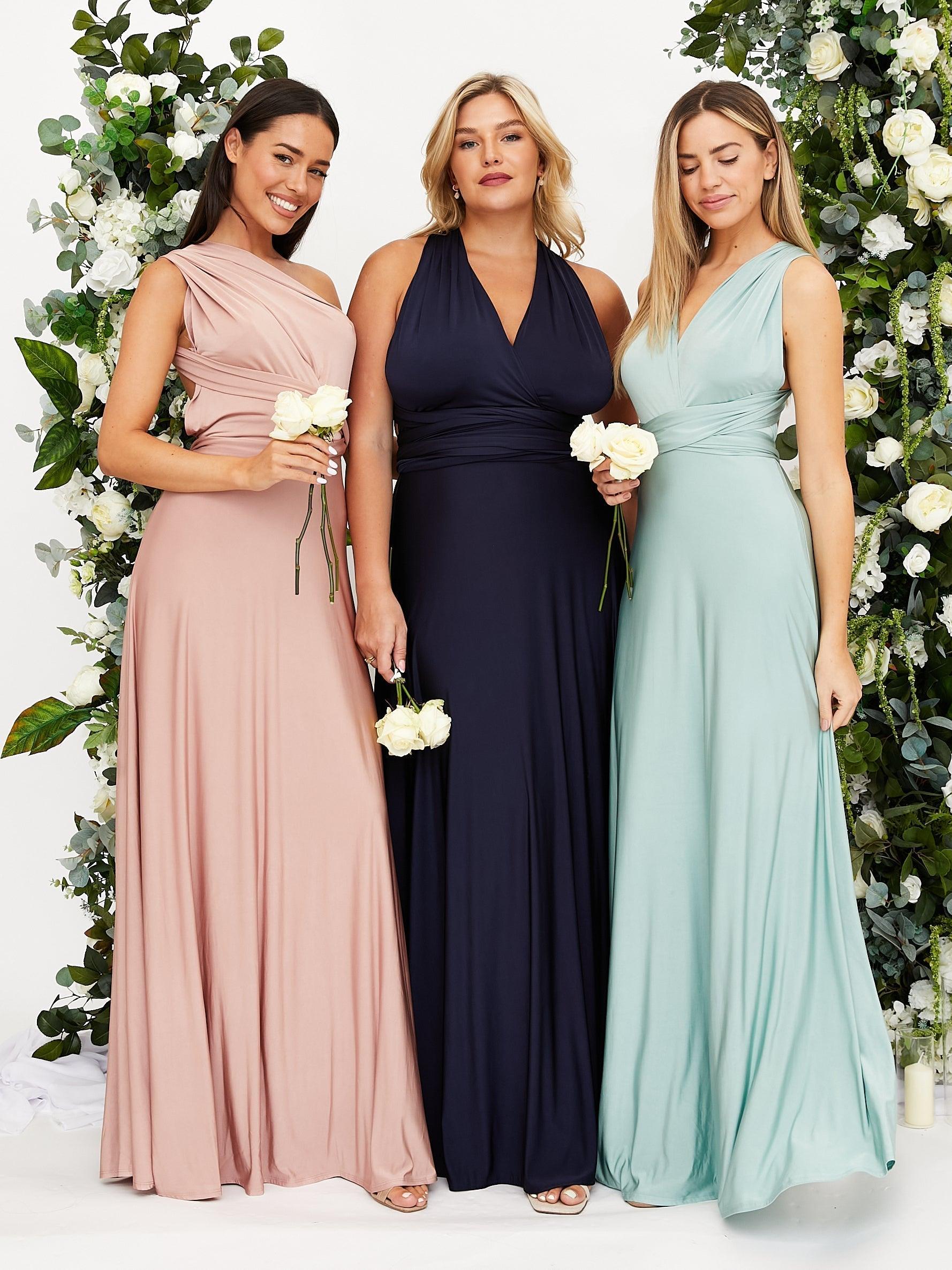 Sleeveless Wrap-Style Maxi Dress - Vickie