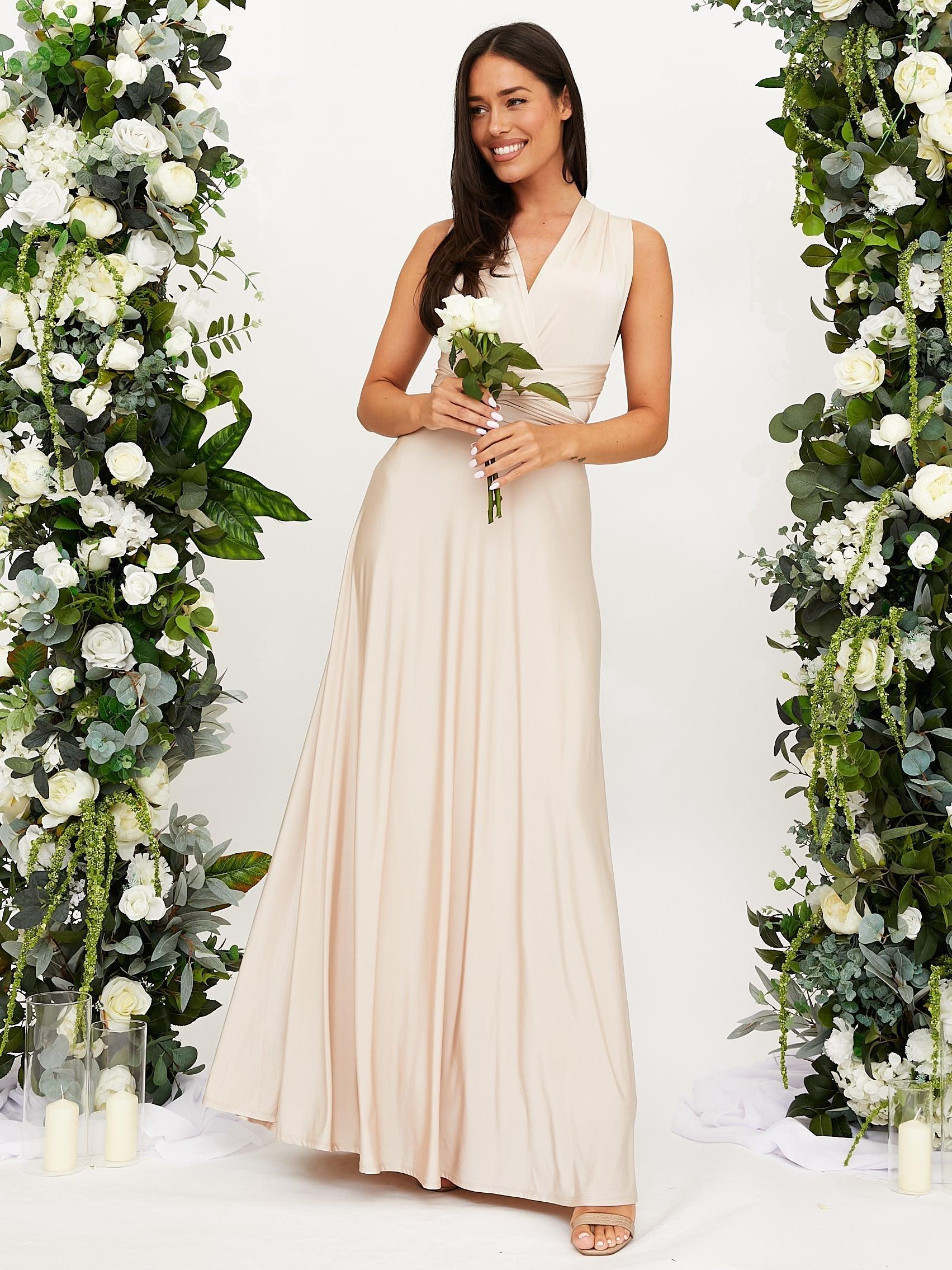 Sleeveless Wrap-Style Maxi Dress - Vickie