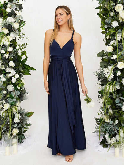 Sleeveless Wrap-Style Maxi Dress - Vickie