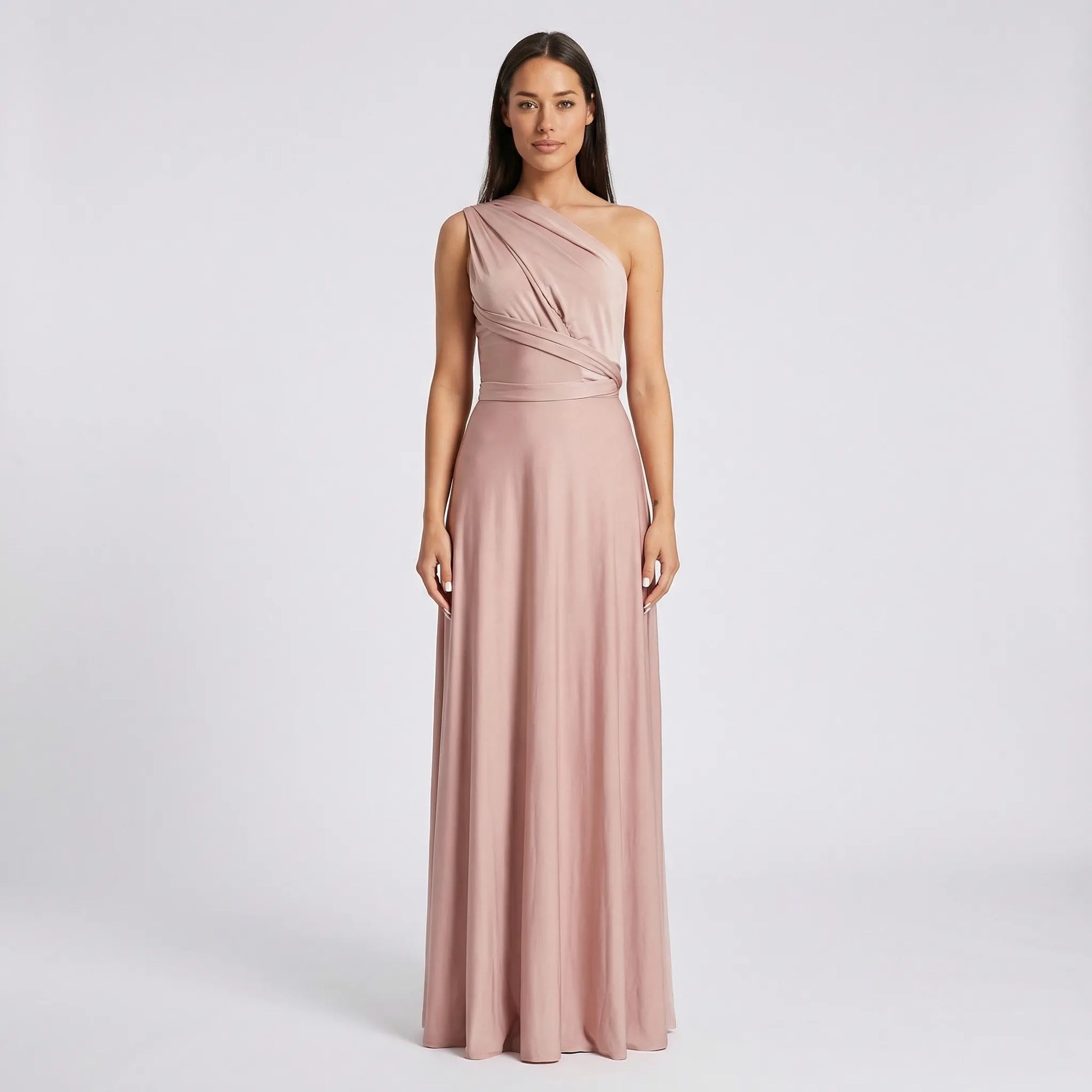 Sleeveless Wrap-Style Maxi Dress - Vickie