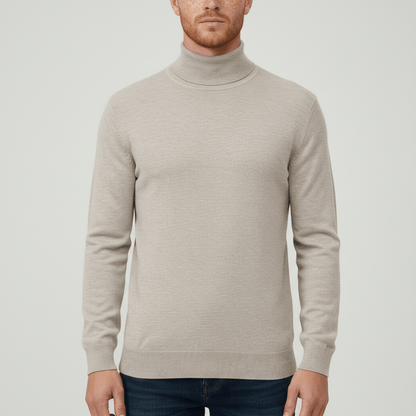 Slim-Fit-Rollkragenpullover - Friedrich