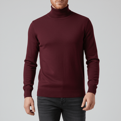 Slim-Fit-Rollkragenpullover - Friedrich
