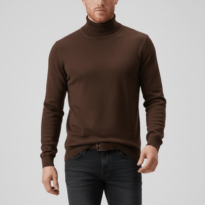 Slim-Fit-Rollkragenpullover - Friedrich
