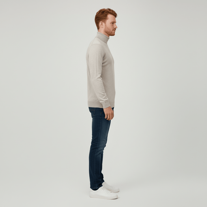 Slim-Fit-Rollkragenpullover - Friedrich