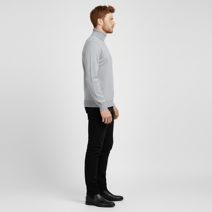 Slim-Fit-Rollkragenpullover - Friedrich