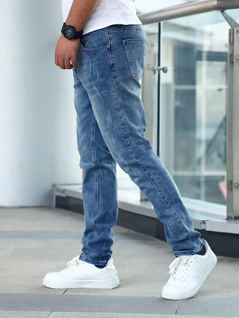 Slim-Fit Casual Men's Jeans - Gustavo