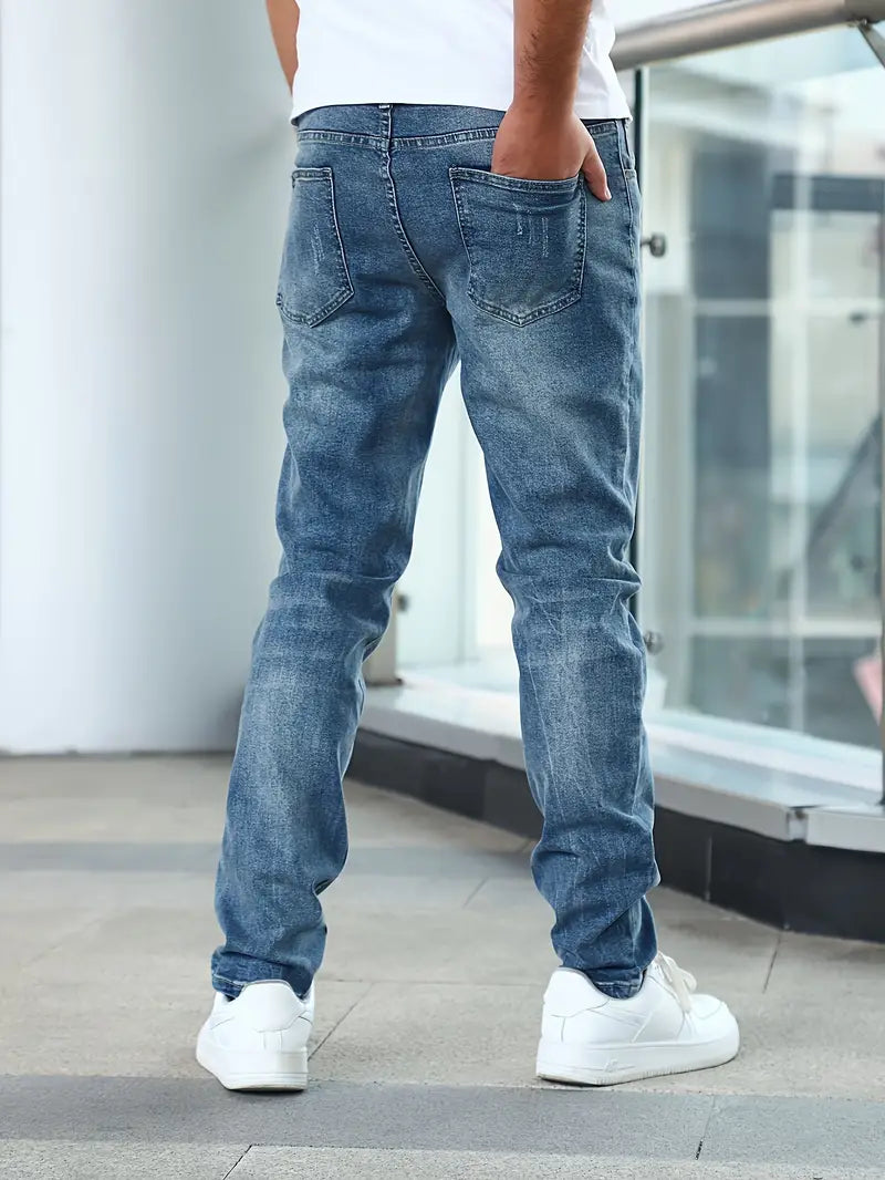 Slim-Fit Casual Men's Jeans - Gustavo