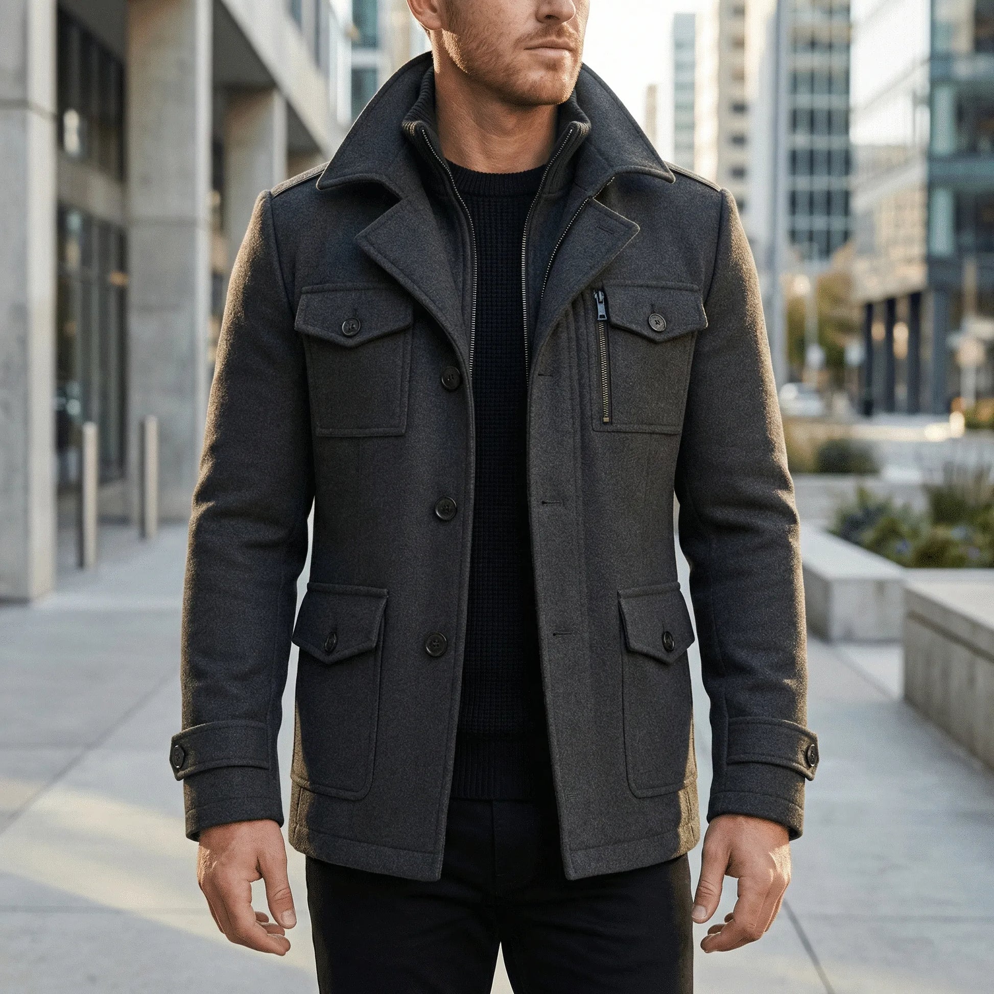 Slim-Fit Coat - Santino