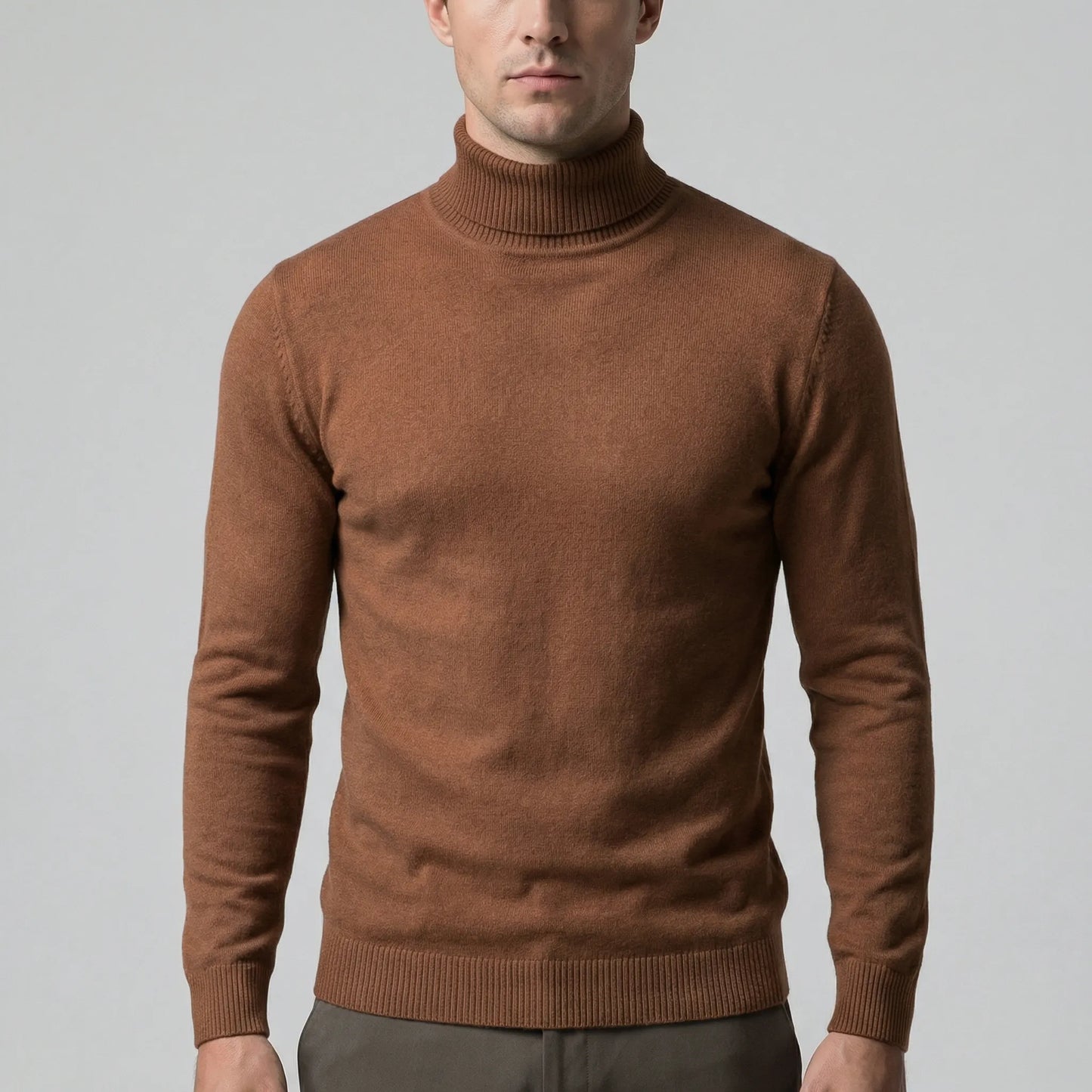 Slim-Fit Turtleneck Jumpers Mens - Dario