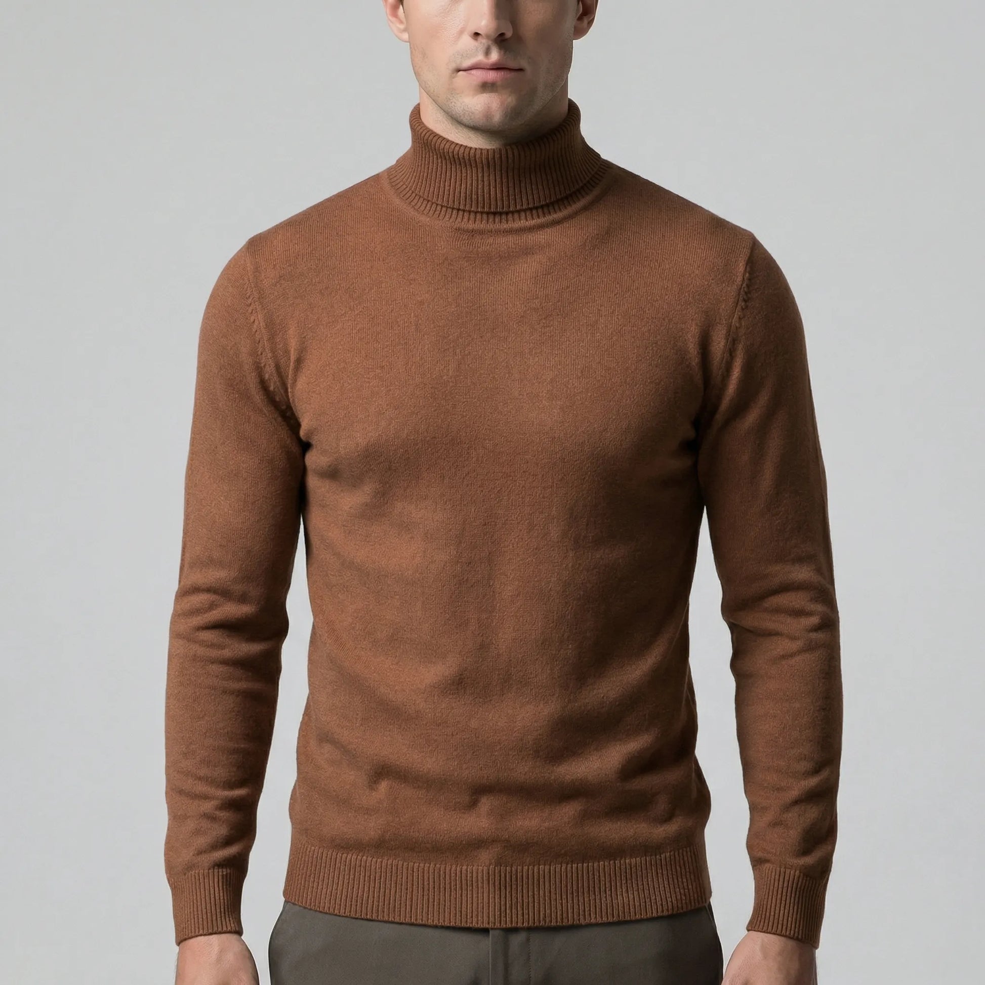 Slim-Fit Turtleneck Jumpers Mens - Dario