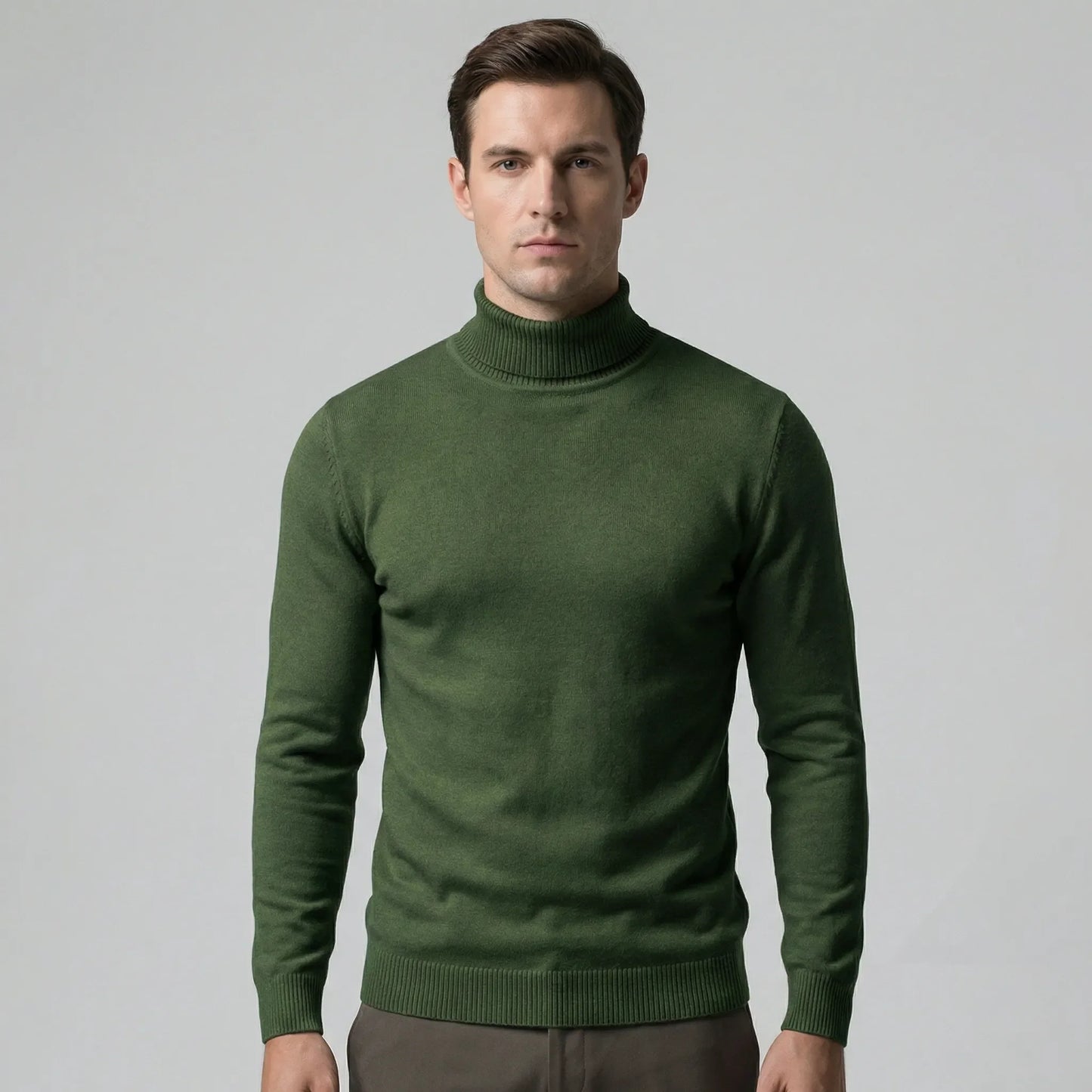 Slim-Fit Turtleneck Jumpers Mens - Dario