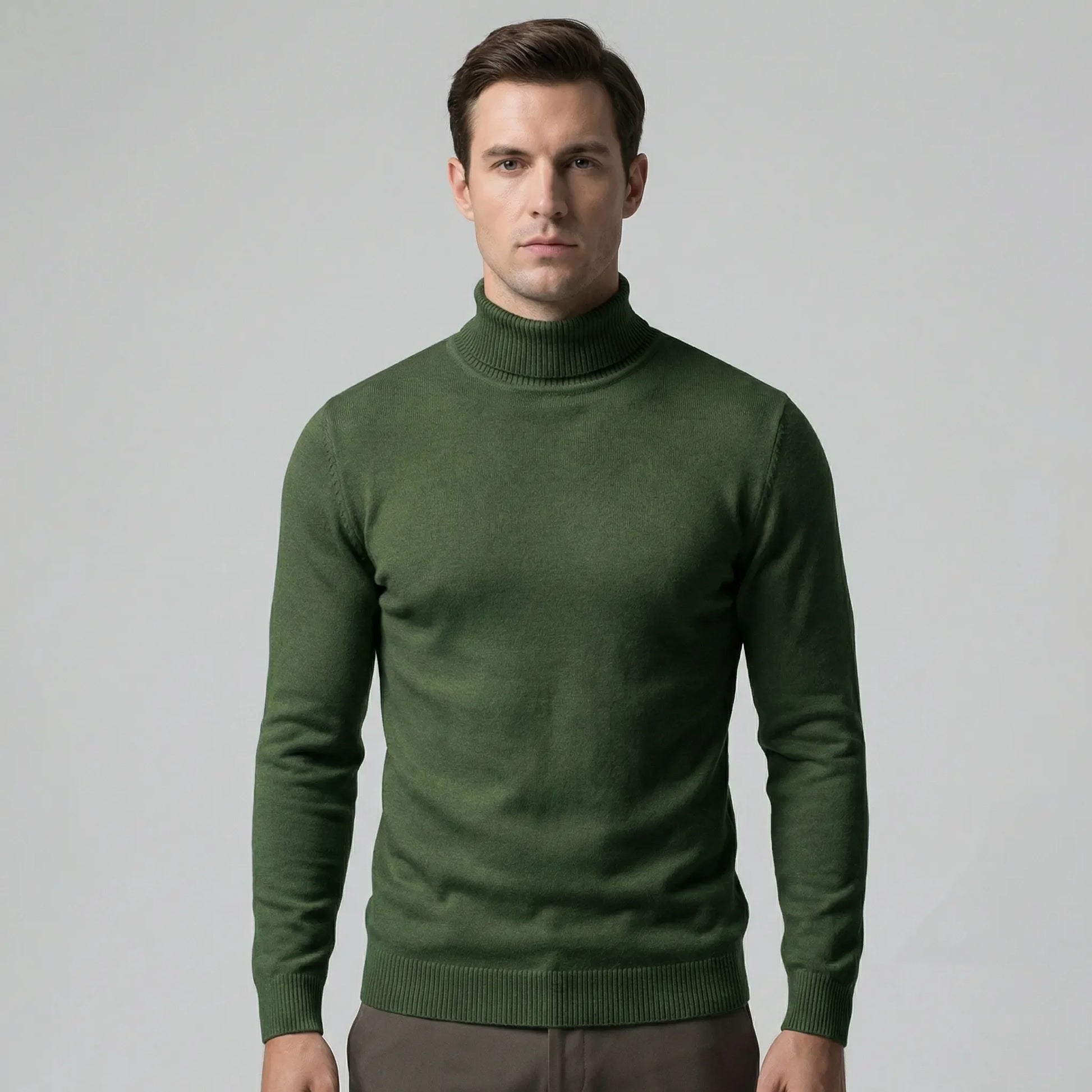 Slim-Fit Turtleneck Jumpers Mens - Dario