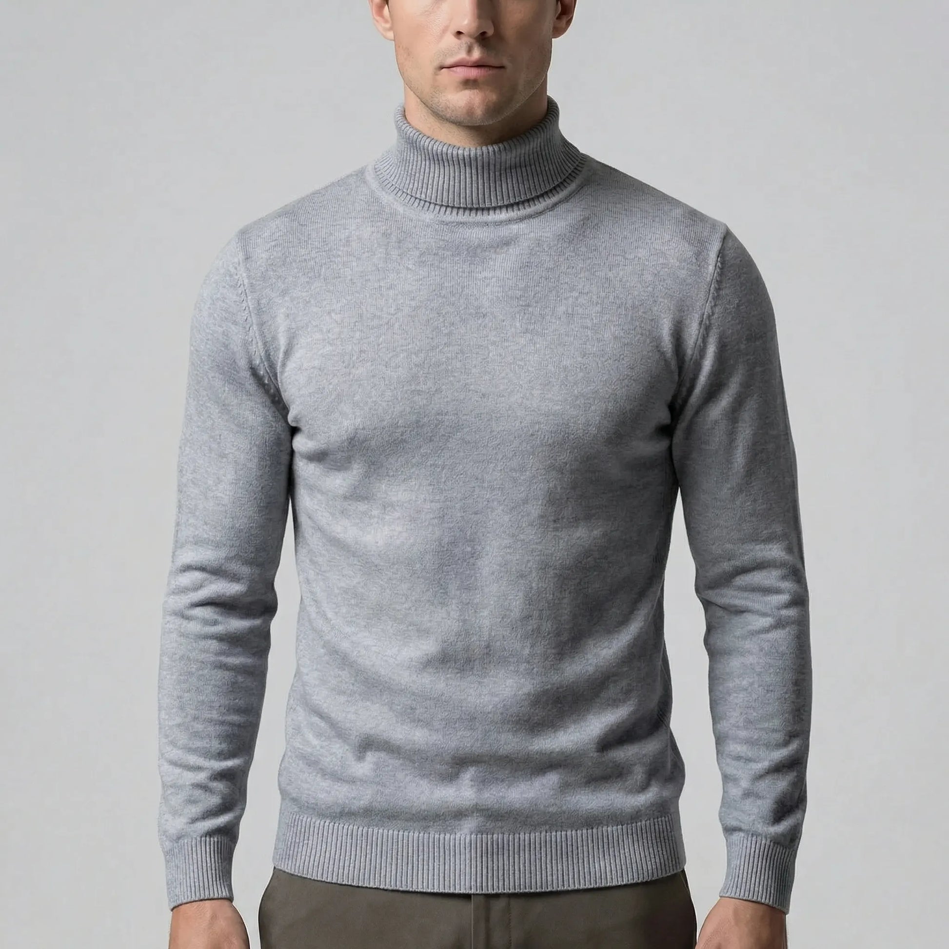Slim-Fit Turtleneck Jumpers Mens - Dario
