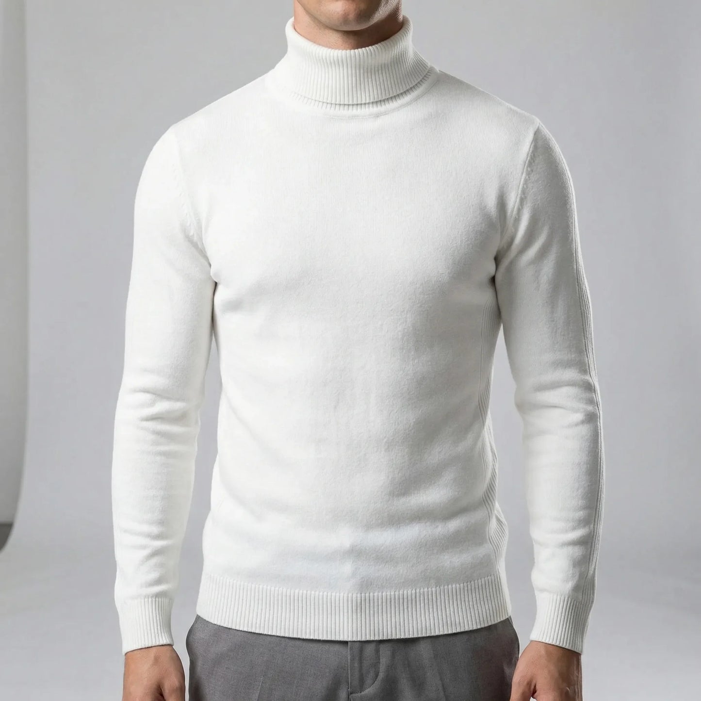 Slim-Fit Turtleneck Jumpers Mens - Dario