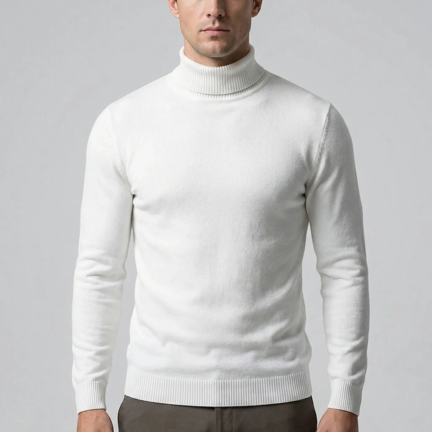 Slim-Fit Turtleneck Jumpers Mens - Dario