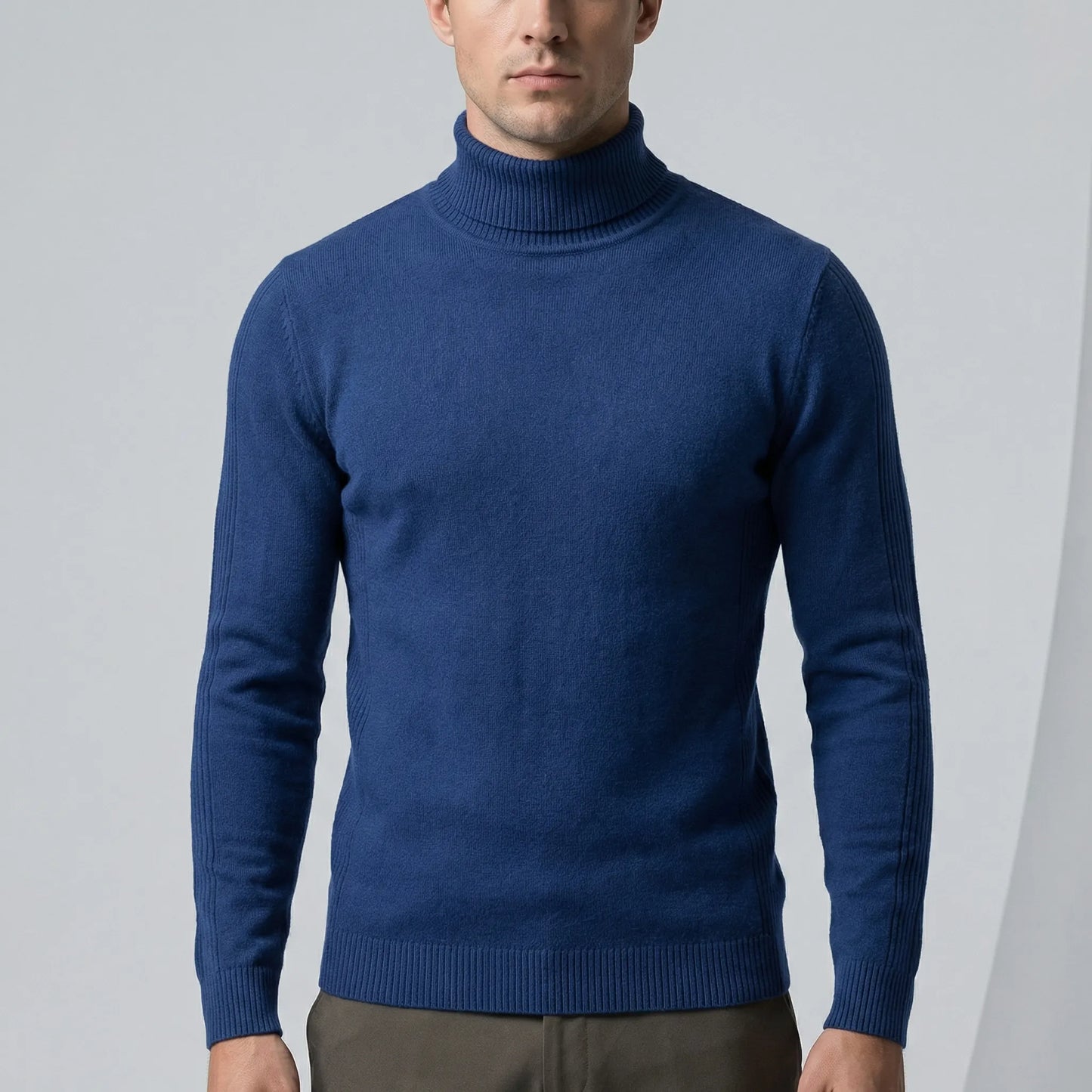 Slim-Fit Turtleneck Jumpers Mens - Dario
