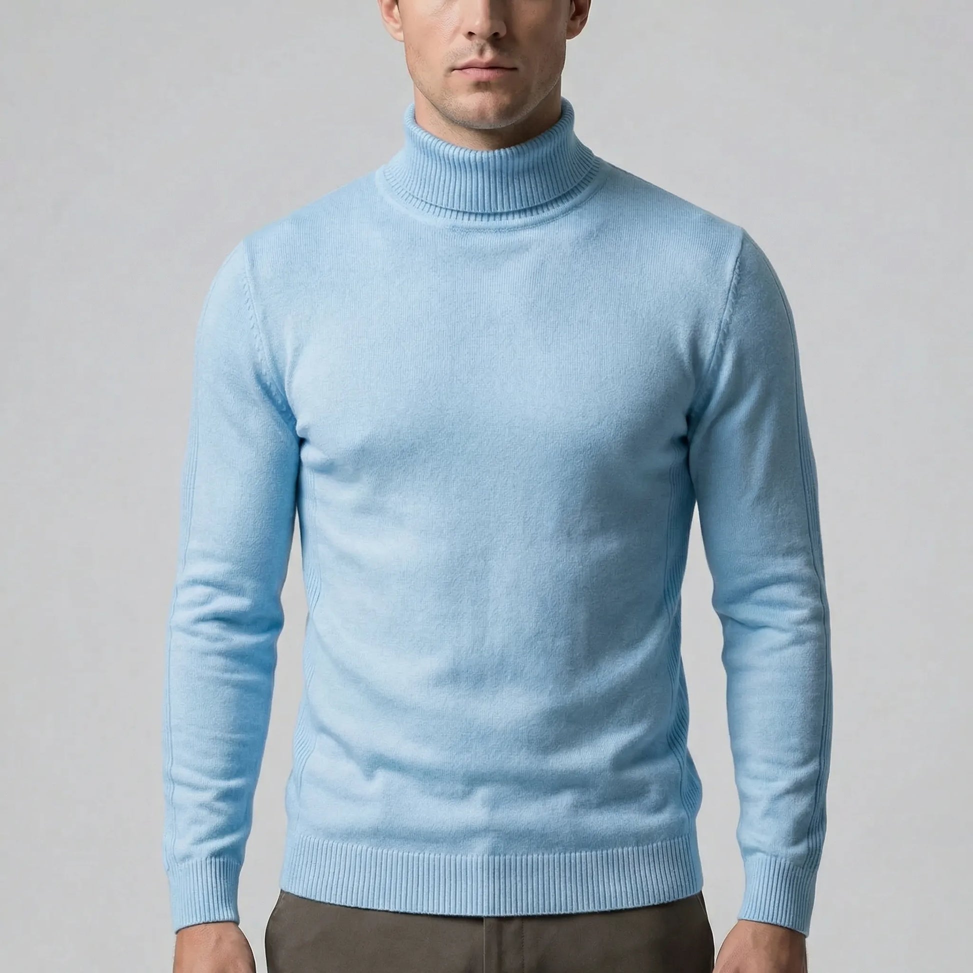 Slim-Fit Turtleneck Jumpers Mens - Dario