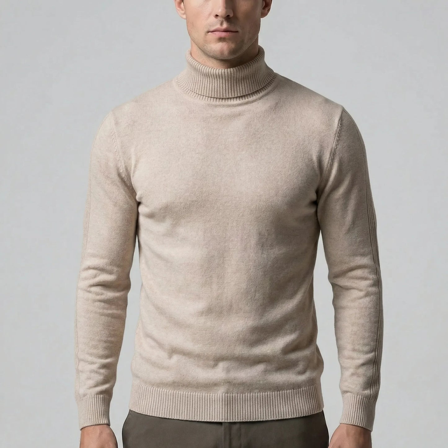 Slim-Fit Turtleneck Jumpers Mens - Dario
