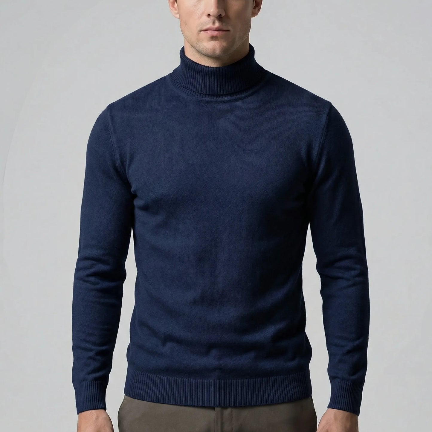 Slim-Fit Turtleneck Jumpers Mens - Dario