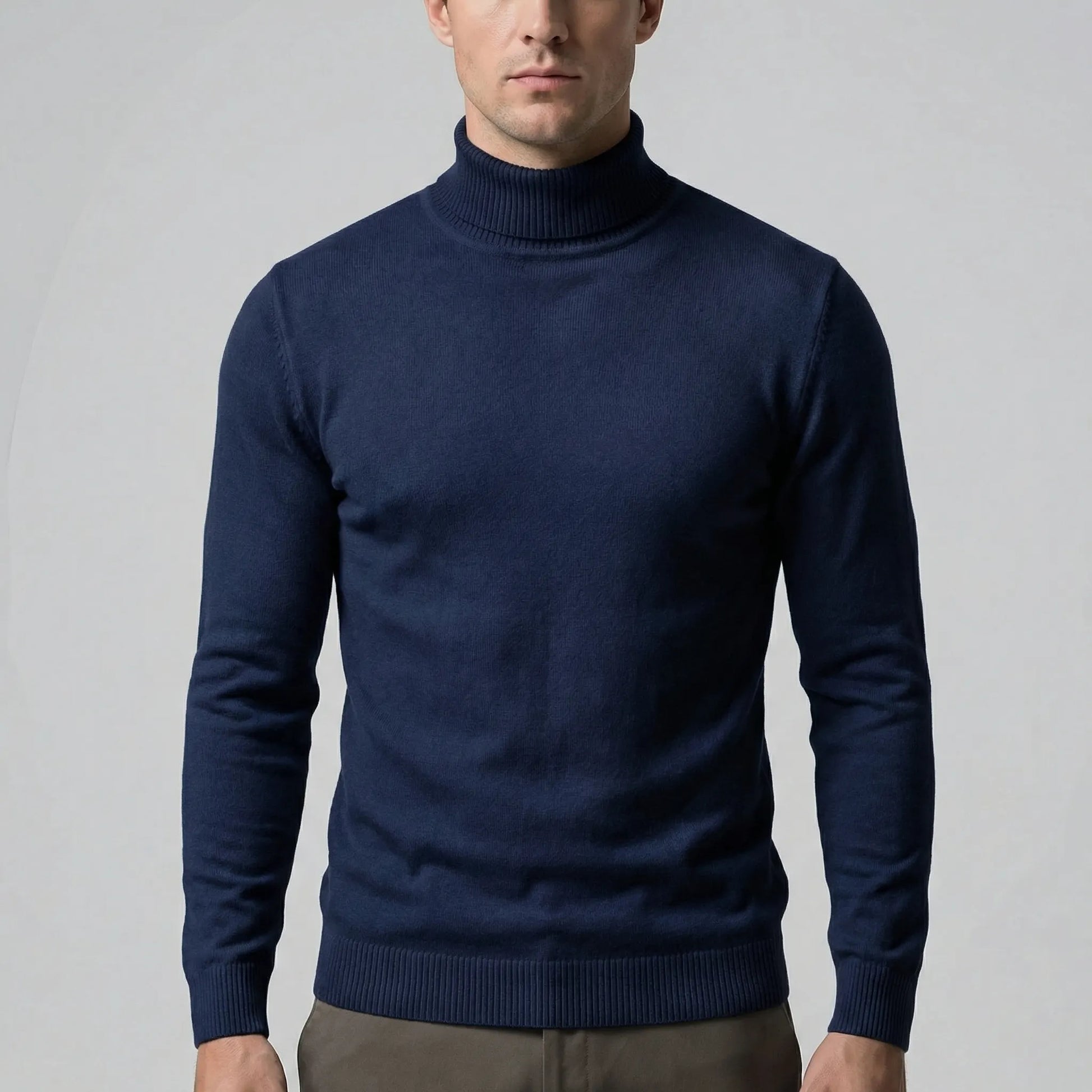 Slim-Fit Turtleneck Jumpers Mens - Dario