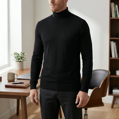 Slim-Fit Turtleneck Sweater - Friedrich