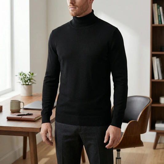 Slim-Fit Turtleneck Sweater - Friedrich