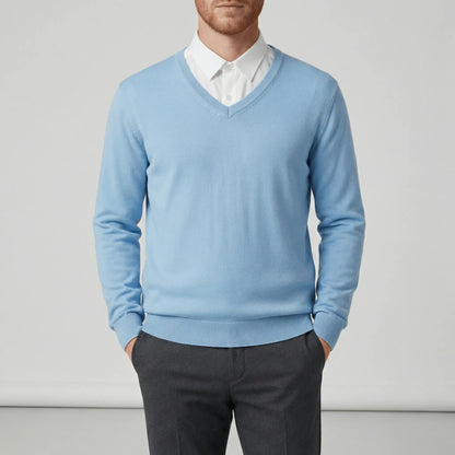 Slim-Fit V-Neck Sweater - Keanu