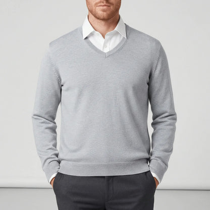 Slim-Fit V-Neck Sweater - Keanu