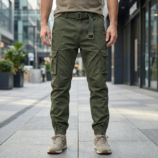 Slim Fit Casual Trousers - Benedikt
