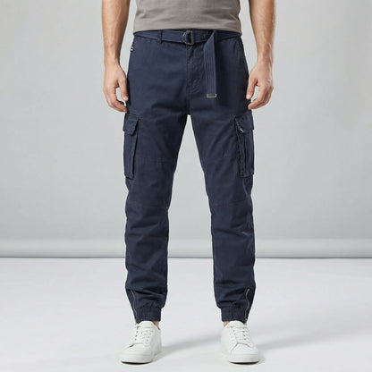 Slim Fit Casual Trousers - Benedikt