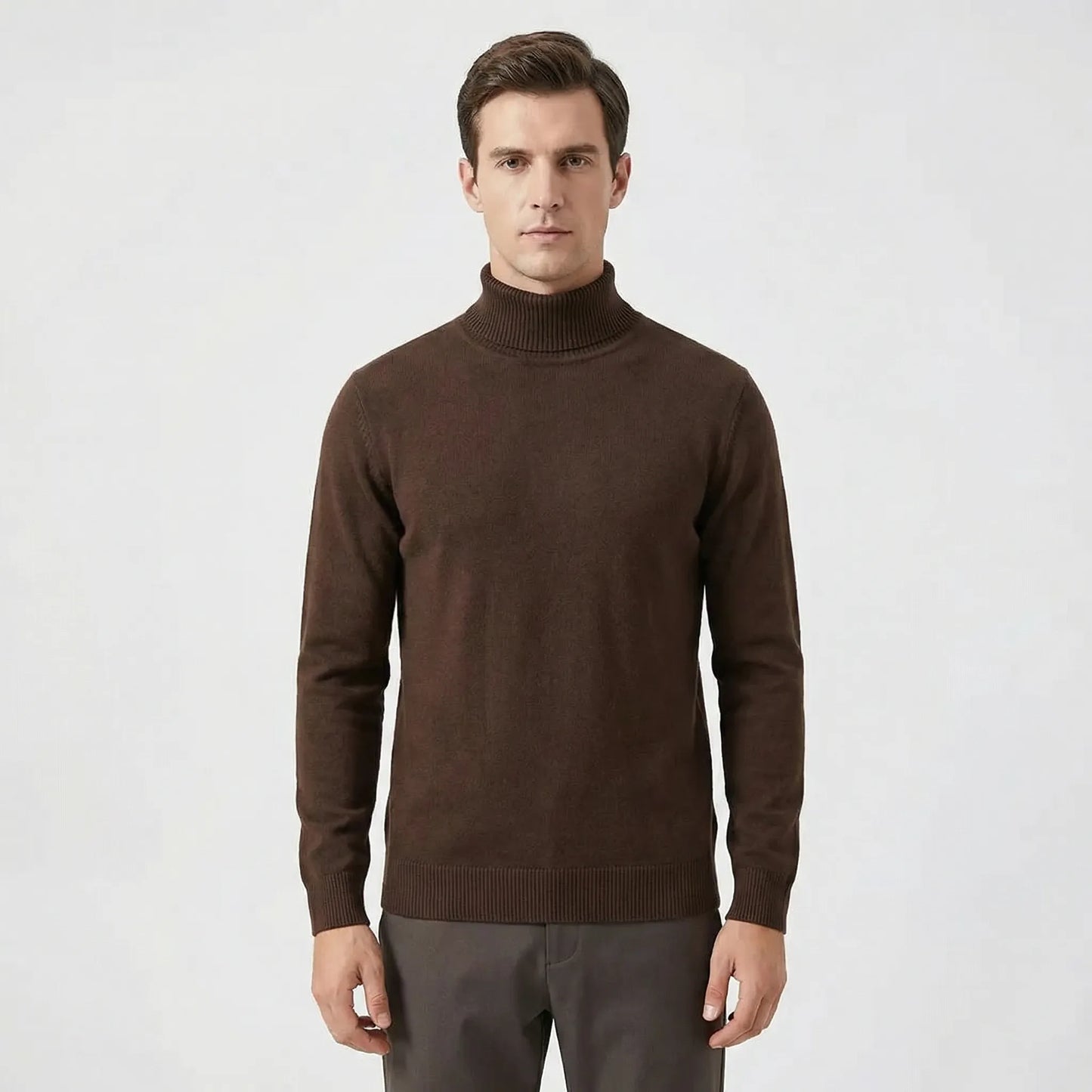Slim Fit Turtleneck Jumper - Toni