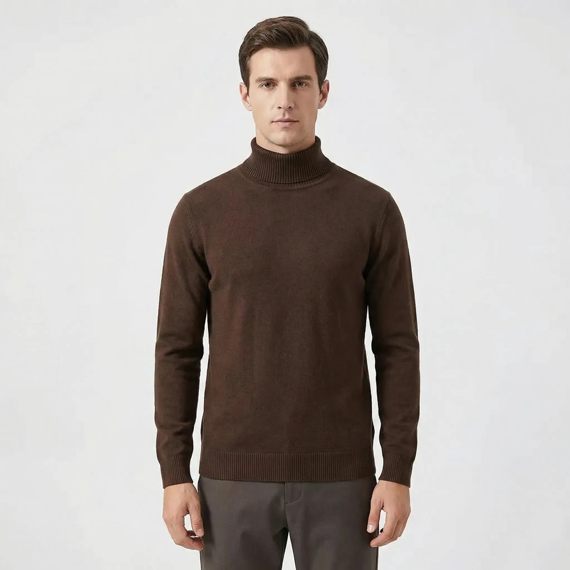 Slim Fit Turtleneck Jumper - Toni