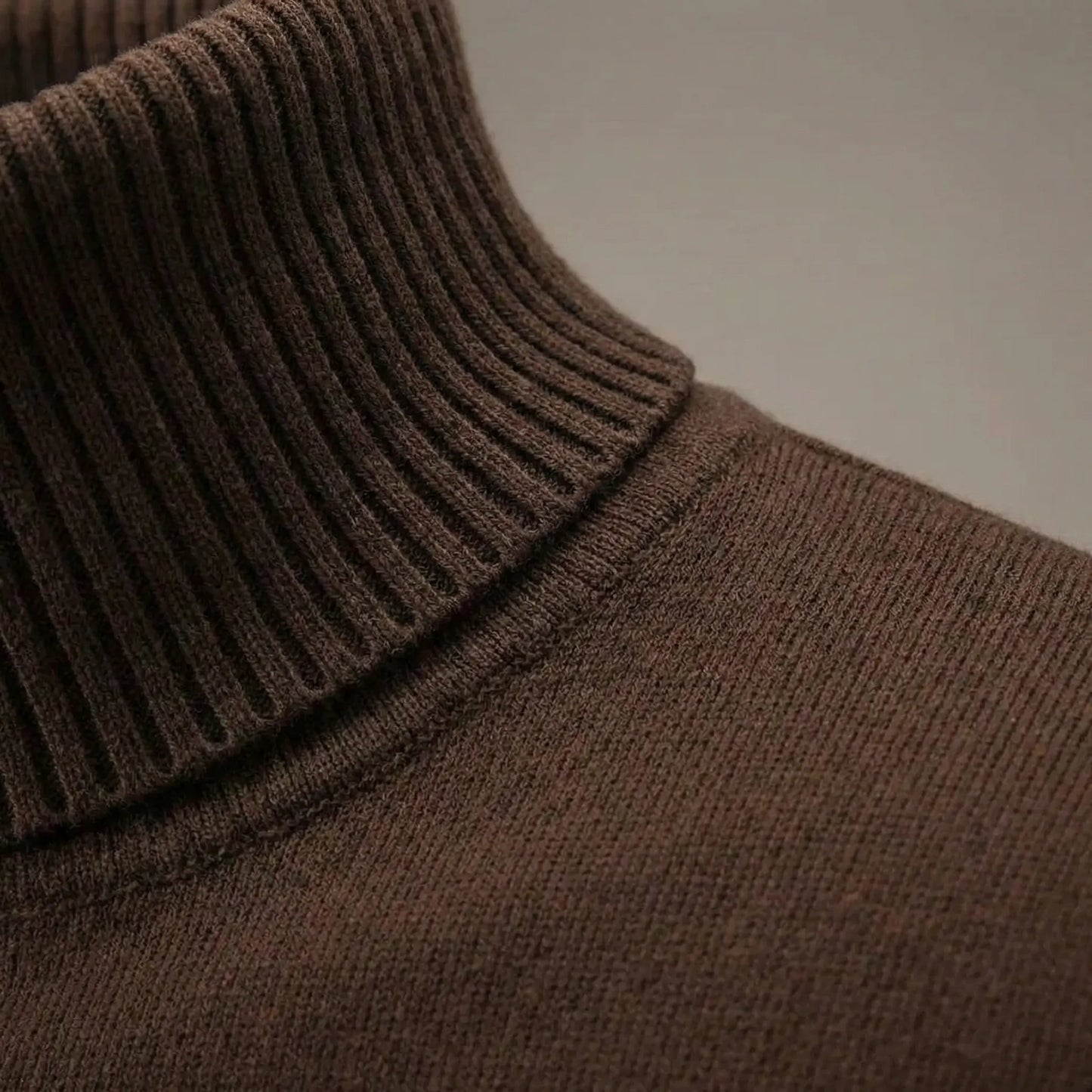 Slim Fit Turtleneck Jumper - Toni