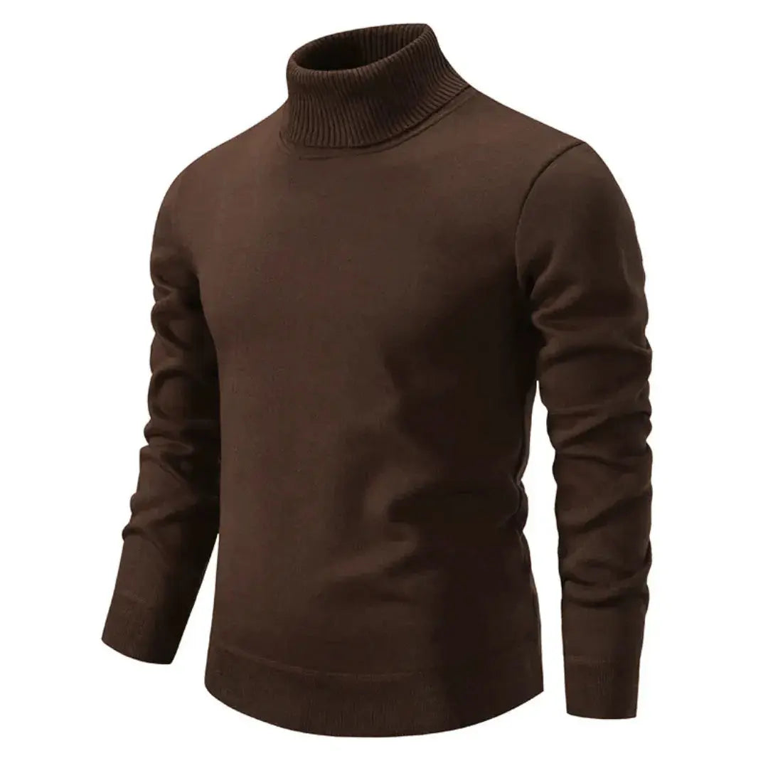 Slim Fit Turtleneck Jumper - Toni