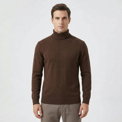 Slim Fit Turtleneck Jumper - Toni