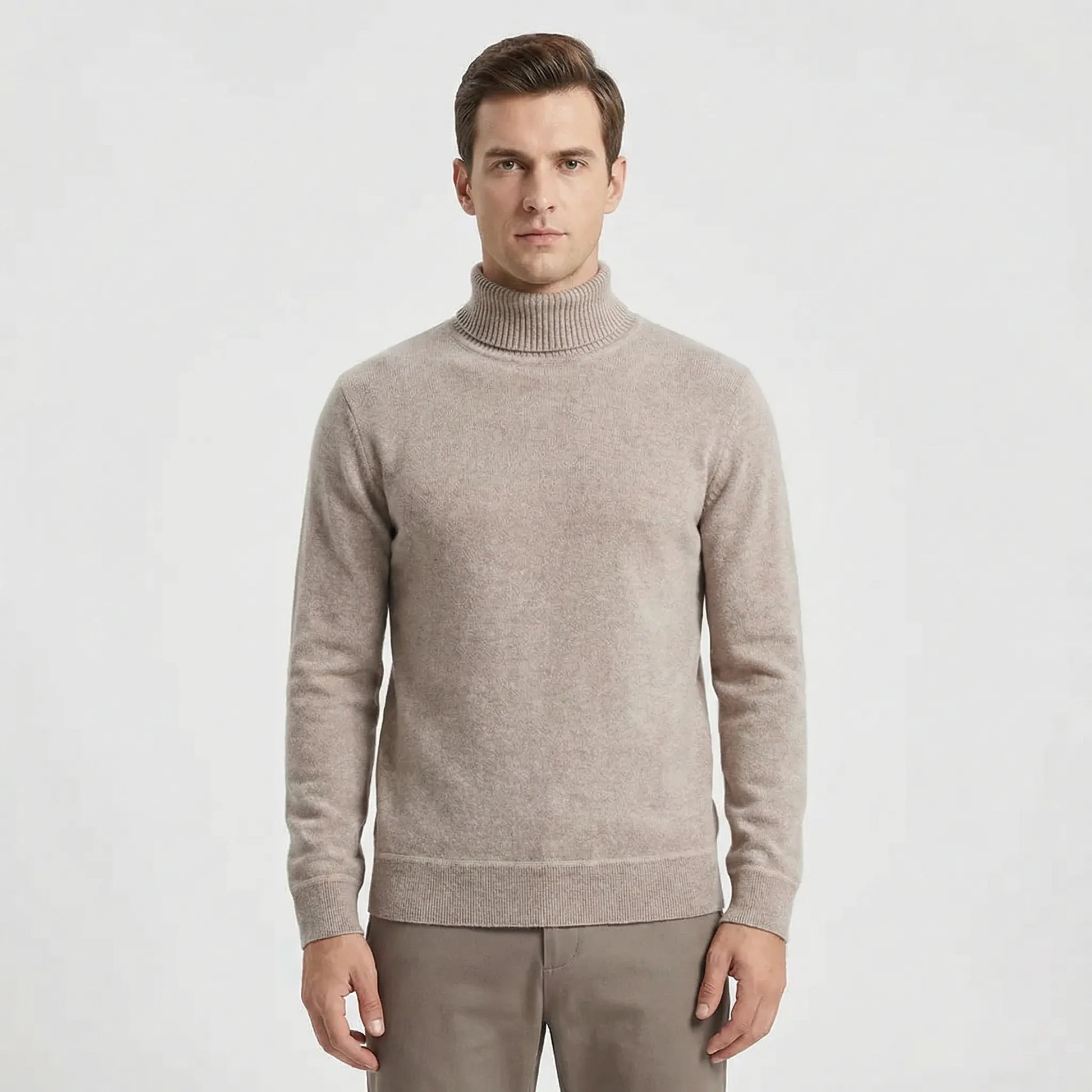 Slim Fit Turtleneck Jumper - Toni