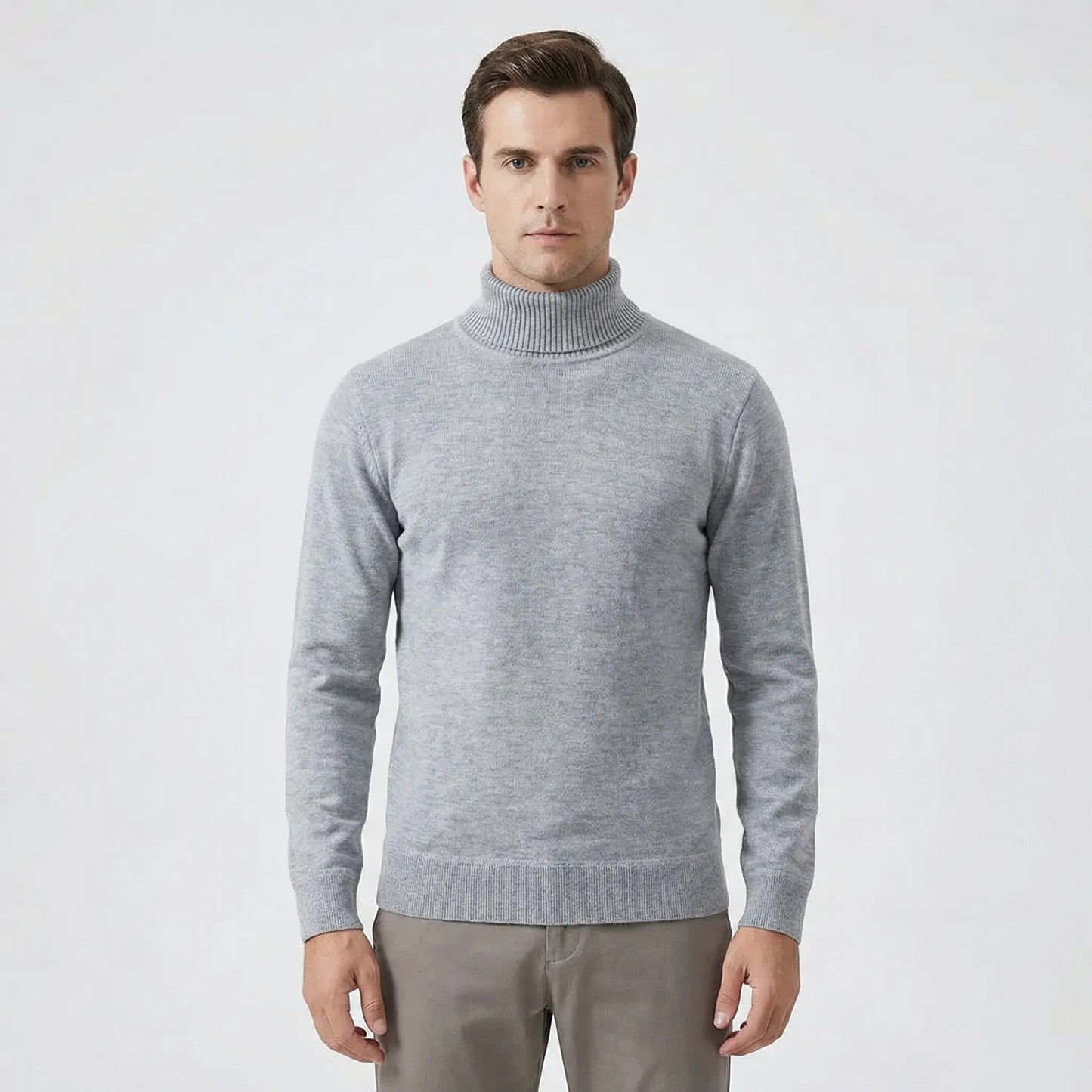 Slim Fit Turtleneck Jumper - Toni