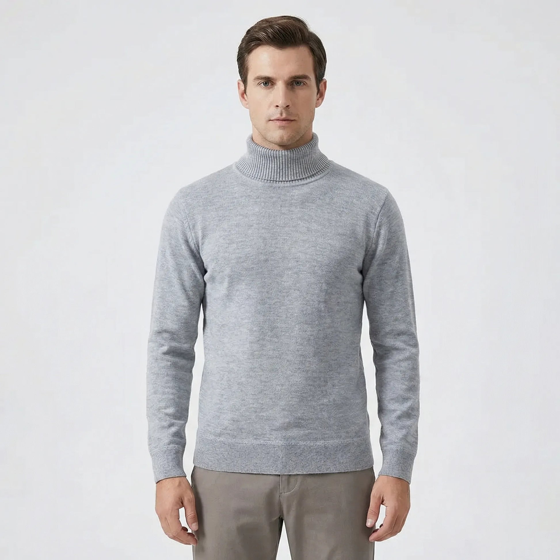 Slim Fit Turtleneck Jumper - Toni