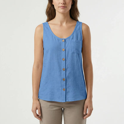 Slim Fit Womens Vest Top - Caroline