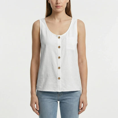 Slim Fit Womens Vest Top - Caroline