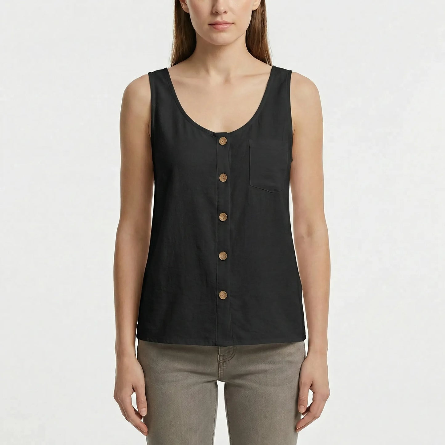 Slim Fit Womens Vest Top - Caroline