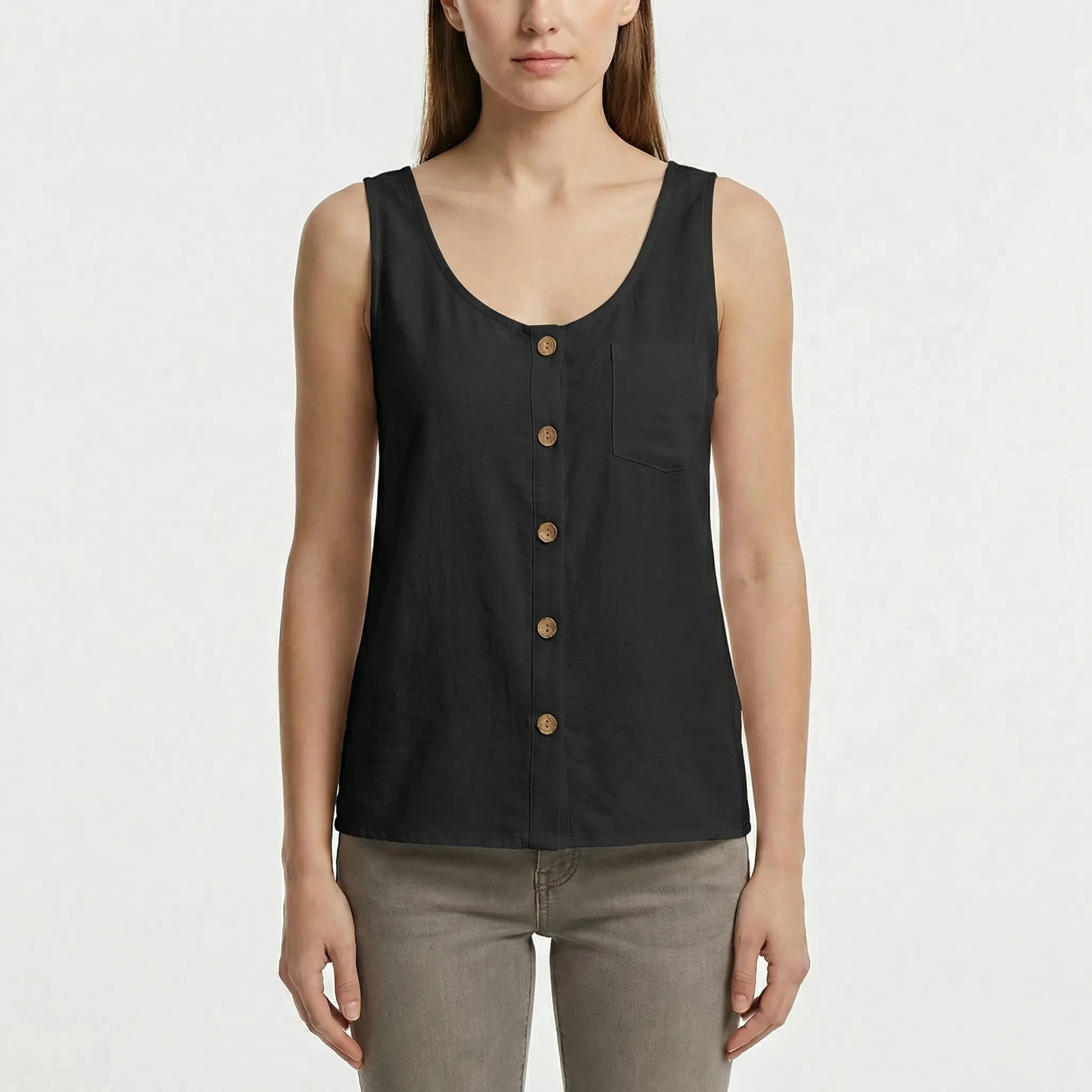 Slim Fit Womens Vest Top - Caroline