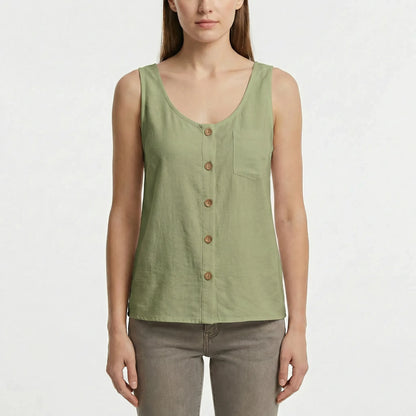 Slim Fit Womens Vest Top - Caroline