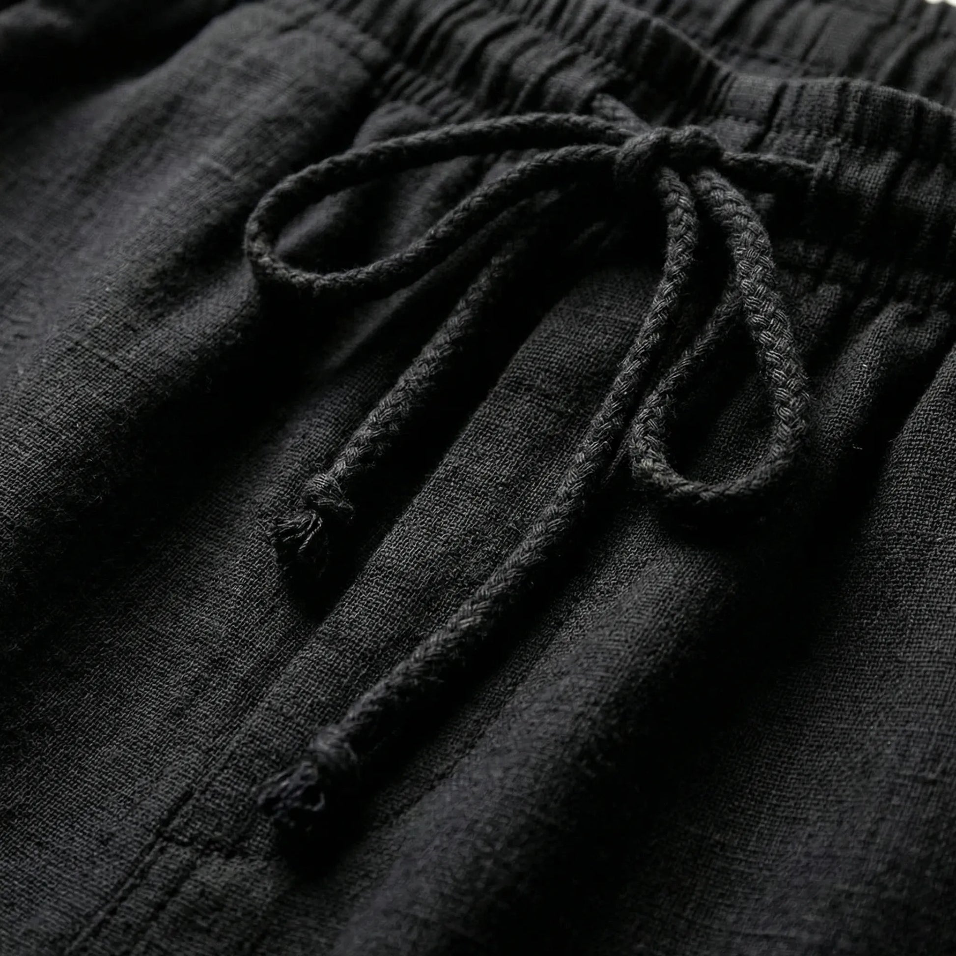 Slim Summer Trousers With Drawstring - Marten