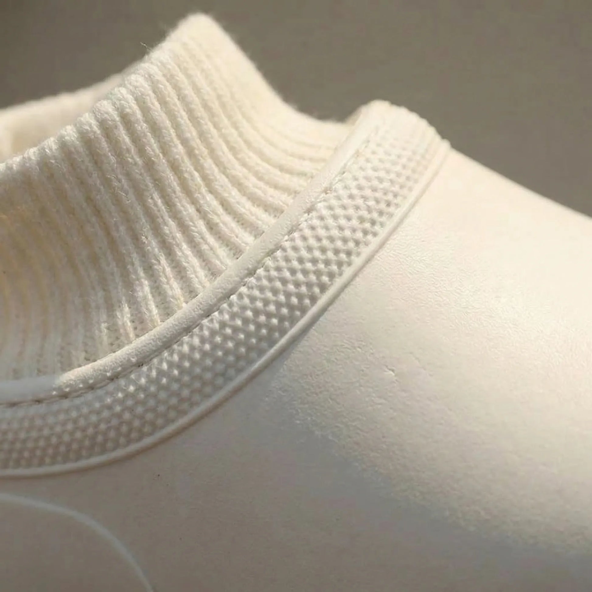 Slip-On Clog With Knitted Ankle Cuff - Madeline