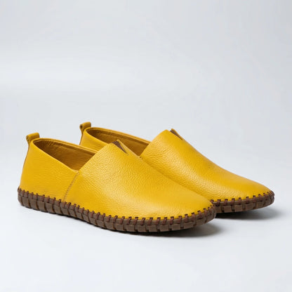 Slip-On Men's Loafer With Stitched Sole - Rafael